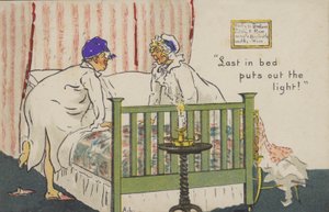"Laatste in Bed Doet het Licht Uit!" door Albert Jnr. Ludovici