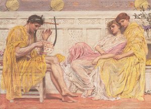 Een Muzikant door Albert Joseph Moore