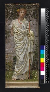 De Scheidsrechter, 1888 door Albert Joseph Moore