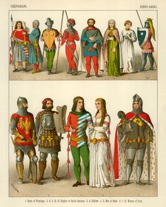 Duitse kleding 1350-1400