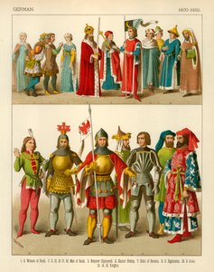 Duitse kleding 1400-1450