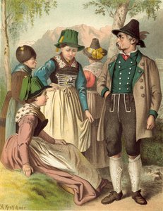 Duitse kleding, Bayern Lachenau