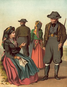Duitse klederdracht, Bohmen kreis Eger
