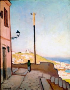 Uitzicht vanaf de Kashbah door Albert Marquet