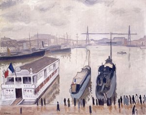 Le Cercle Nautique, Marseille door Albert Marquet