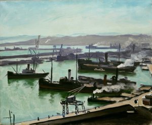 De haven van Algiers door Albert Marquet