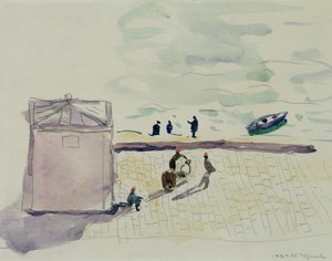 Aan de kade van Alger