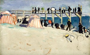 De Boulevard bij Sainte-Adresse door Albert Marquet