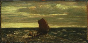 Op weg naar huis door Albert Pinkham Ryder