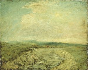 Het Essex Kanaal, ca. 1896 door Albert Pinkham Ryder