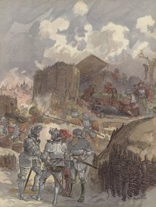 Bayard bij het beleg van Mezieres