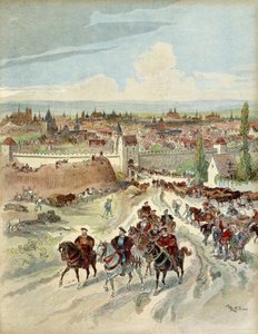 Francois I door Albert Robida