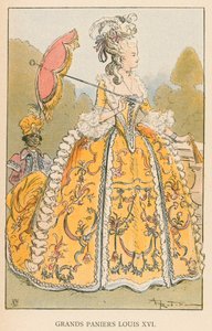 Grote manden Louis XVI door Albert Robida