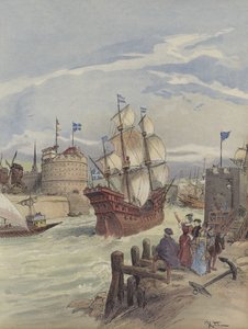 De vloot van de koning in Le Havre, La belle Françoise