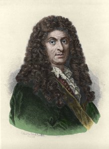 Portret van Henry Purcell (1659-1695), Engelse componist gebaseerd op de tekening van Albert Rosenthal door Albert Rosenthal
