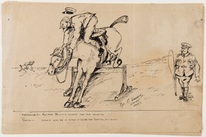 WWI cartoon, 22 september 1917 door Albert Warbrick