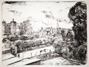 Hampstead, 1916 door Albert de Belleroche