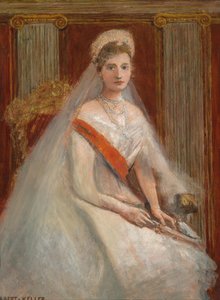 Portret van Tsarina Alexandra Fjodorovna