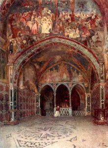 Kapel van San Lorenzo Loricato bij S. Benedictus, Subiaco