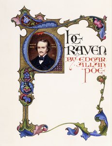 Verlichte titelpagina uit het boek 