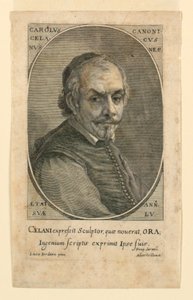 Portret van Carolus Celanus (Celani) door Albertus Clouwet