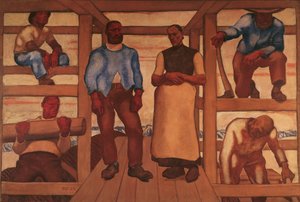 Het leven door Albin Egger Lienz