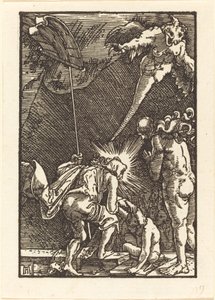 Christus Daalt af naar de Hel door Albrecht Altdorfer
