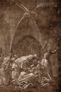 Dood van Lucretia door Albrecht Altdorfer