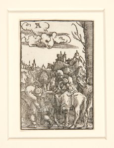 Vlucht naar Egypte, uit de Val en Verlossing van de Mens door Albrecht Altdorfer
