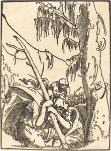 Sint Christoffel door Albrecht Altdorfer