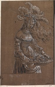 Salome met het hoofd van Johannes de Doper door Albrecht Altdorfer