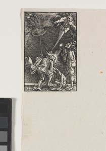 De Val en Verlossing van de Mens: Christus daalt neer in de Hel door Albrecht Altdorfer