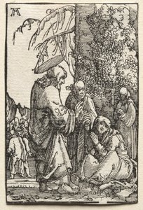 De val en verlossing van de mens: Christus neemt afscheid van zijn moeder voor de passie