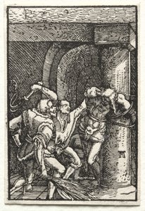 De Val en Verlossing van de Mens: Geseling van Christus, c. 1515 door Albrecht Altdorfer