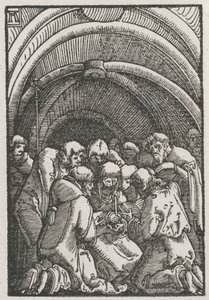 De val en verlossing van de mens: De dood van de Maagd, ca. 1515 door Albrecht Altdorfer