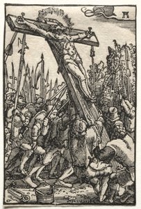 De val en verlossing van de mens: De verhoging van het kruis, ca. 1515