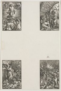 De Val en Verlossing van de Mens door Albrecht Altdorfer