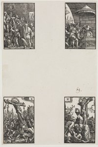 De Val en Verlossing van de Mens, ca. 1515 door Albrecht Altdorfer
