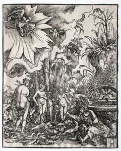 Het oordeel van Paris door Albrecht Altdorfer