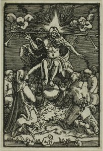 Het Laatste Oordeel, uit De Val en Verlossing van de Mens door Albrecht Altdorfer