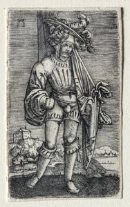 De kleine vaandeldrager door Albrecht Altdorfer
