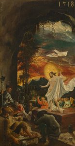 De wederopstanding van Christus door Albrecht Altdorfer