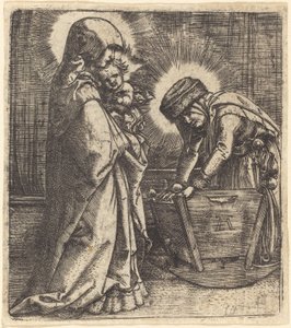 De Maagd en Kind en Sint Anna door Albrecht Altdorfer