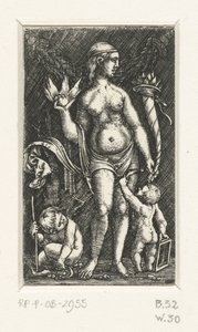 Venus met twee putti