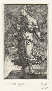 Zelfmoord van Dido door Albrecht Altdorfer