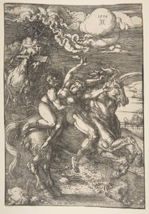 Ontvoering van Proserpine door Albrecht Dürer