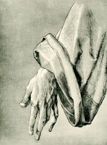 Apostel hand door Albrecht Dürer