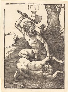 Kaïn doodt Abel door Albrecht Dürer