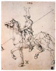 Ruiter met lans, 1502