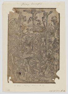 Cavalerie met de drie kruisen door Albrecht Dürer